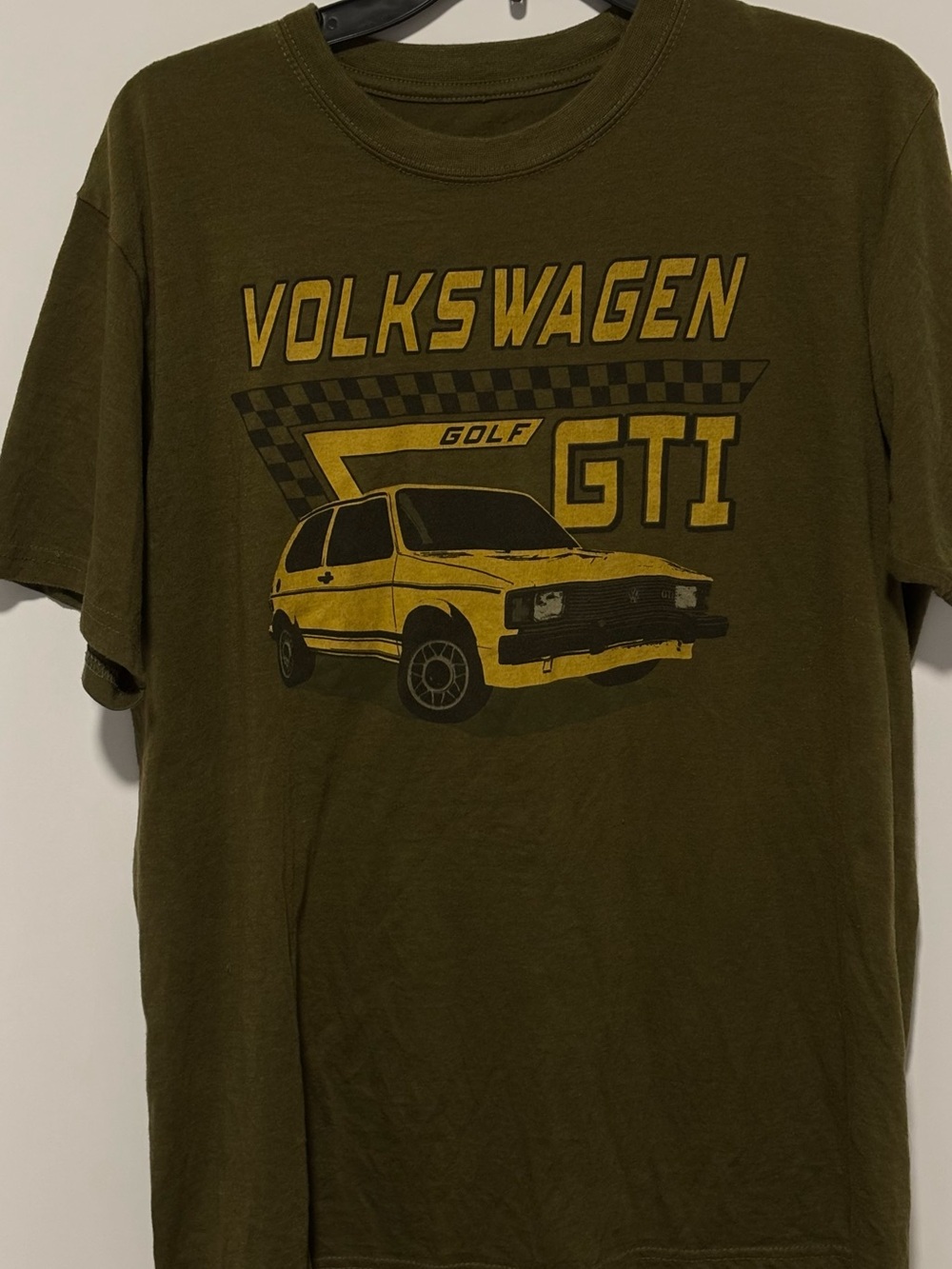 Volkswagen GTI Graphic Tee - Olive Green